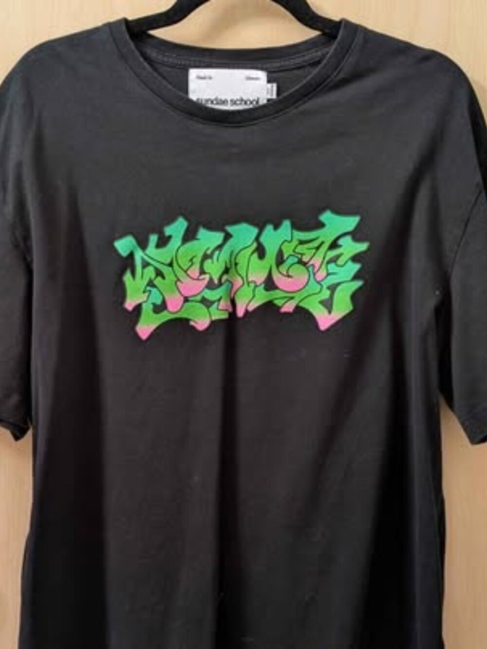 Sundae School Graffiti Graphic Tee – Size M – Deadstock
